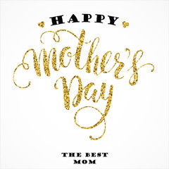 Mothers Day. Lettering design.