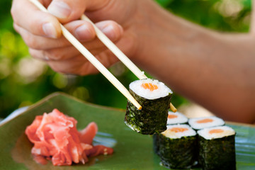Sushi Japanese seafood
