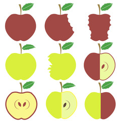 Set of Apple Icons