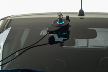 Repairing equipment for fixing of damaged windshield