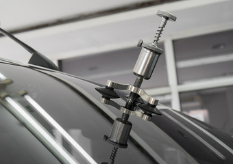 Repairing equipment for fixing of damaged windshield