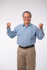 Fototapeta premium Excited man