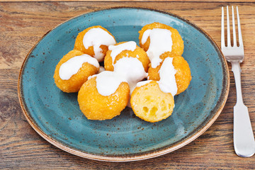 Deep Fried Cheese Balls