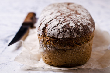 Loaf of rye bread