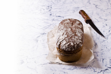Loaf of rye bread