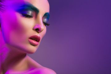 youth and beauty in a woman