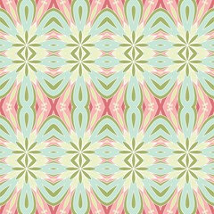 symmetrical geometric seamless pattern. Design element for art. 