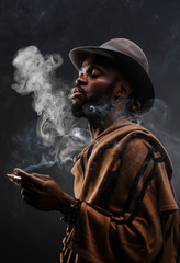 Smoking guy © pressmaster