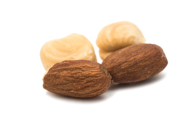 Nuts isolated