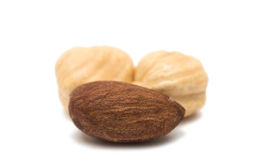 Nuts isolated
