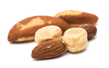 Nuts isolated