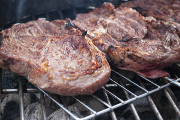 Beef Steak auf dem Grill