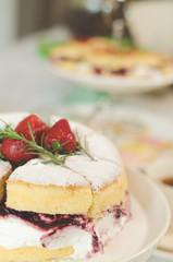 strawberry cake