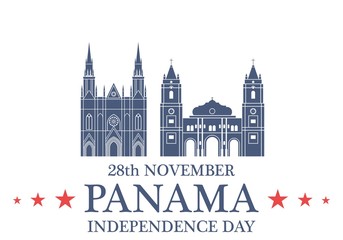 Fototapeta premium Independence Day. Panama