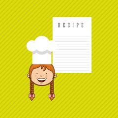 kids cooking design 