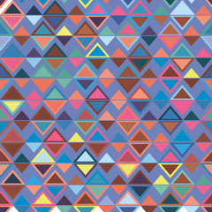 Geometric ethnic pattern. Vector illustration
