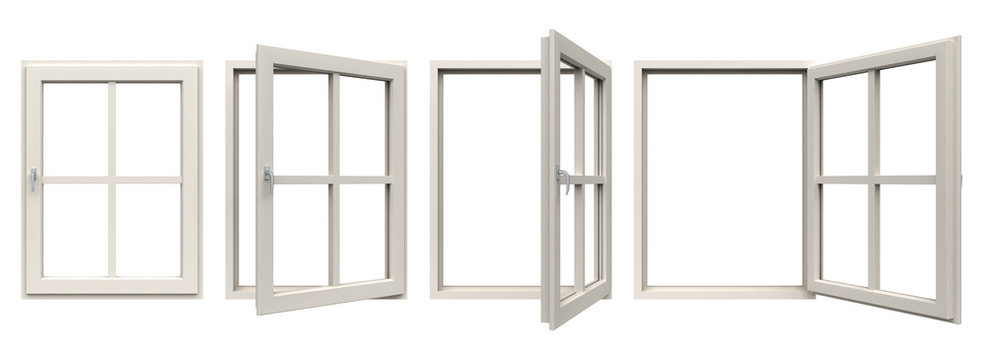 white window frame.