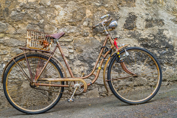 Fototapeta na wymiar Retro Fahrrad