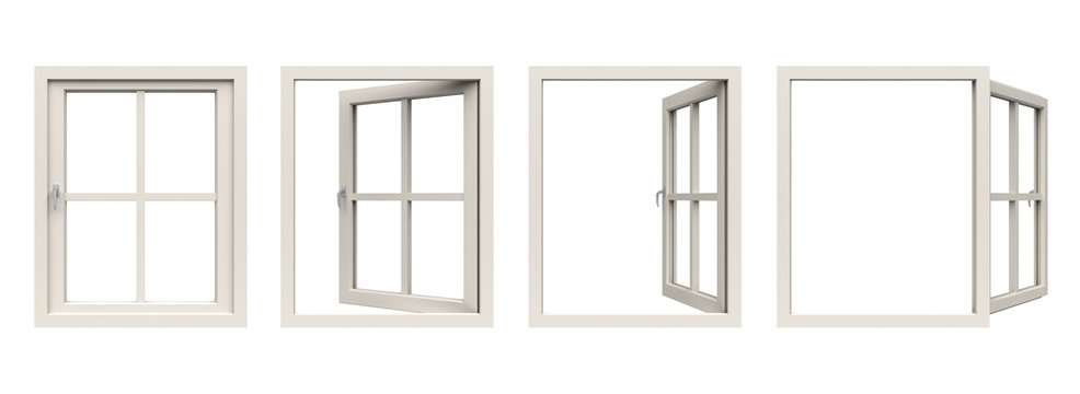 white window frame.
