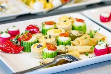 Buffet Brunch Food Eating Festive Cafe Dining Concept