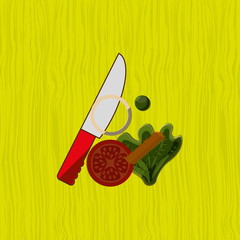 healthy cooking design 