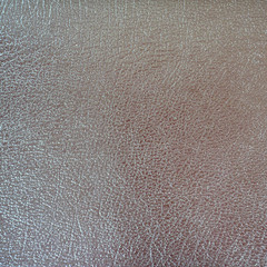 Leather texture close-up.Luxury silver leather background macro.