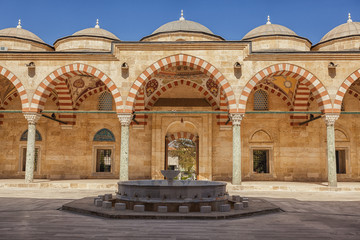 Obraz premium Eskidzhami mosque in the city Edirne