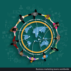 Vector Business marketing teams worldwide