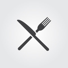 fork knife icon