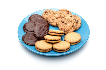 Cookies on plate