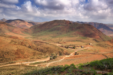 Socotra Island - inland hills and mountains