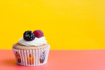 Homemade cupcake