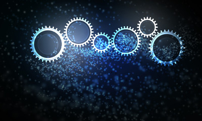 Gears mechanism background