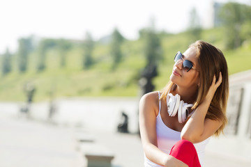 Sunny weekend outdoor