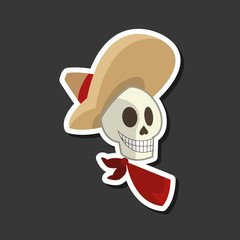 Graphic design of mexican culture