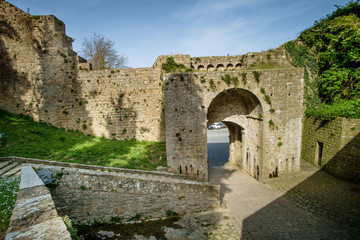 Fototapeta premium Italy, Tuscany, Volterra, Porta di Docciola door