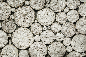 Background of Round Blocks