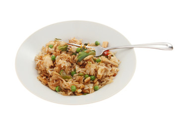 Fried rice in a bowl