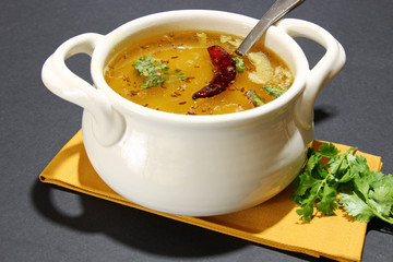 Arhar daal or lentil soup