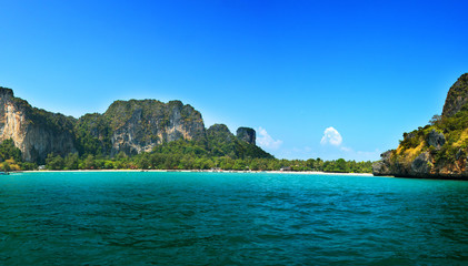 Fototapeta premium Railay is situated at Krabi province, Thailand.