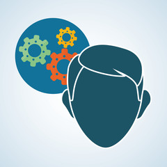 Flat illustration about achievement design