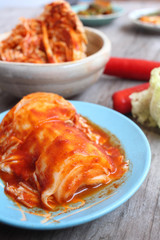 Kimchi korean food