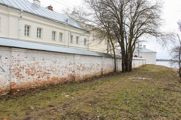 Old wall of the Monastery of St. Anthony.