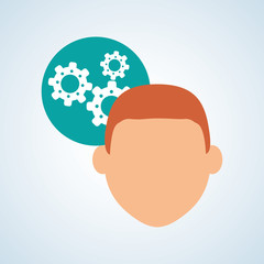 Flat illustration about achievement design