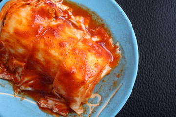 Kimchi korean food isolated