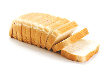 Sliced Bread isolated on white background
