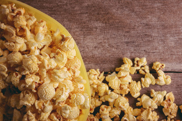 A bowl of popcorn