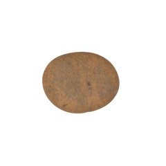 Fototapeta premium Pile of pebble isolated on white background.