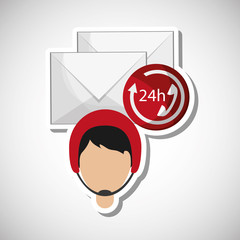 colorful delivery design, vector illustration