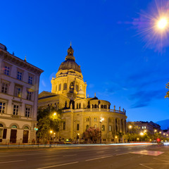 Fototapeta na wymiar St. Stephen's Basilica can be seen on this photo, Budapest, Hungary